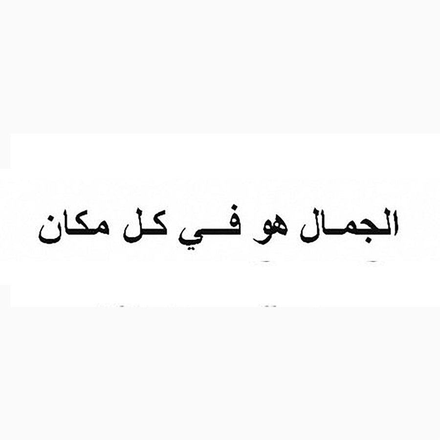 Beauty Is Everywhere | Arabic