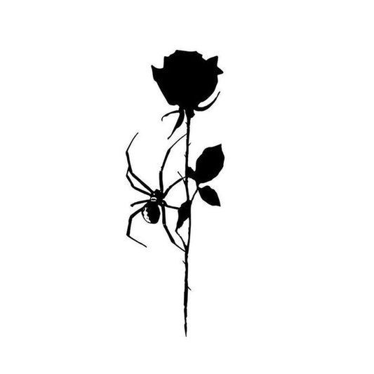 Black Rose & Spider